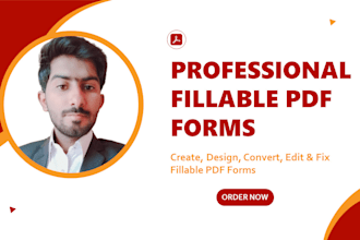 create fillable PDF forms for your business needs