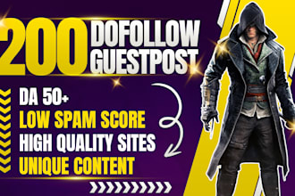 do 200 dofollow guest post on high quality sites