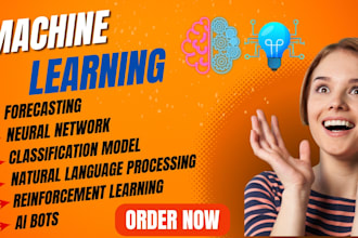 do custom machine learning projects and ai python projects
