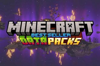 make minecraft datapacks for anything you want