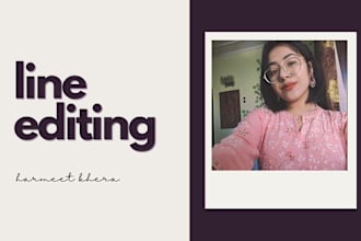 line edit your fiction novel to perfection