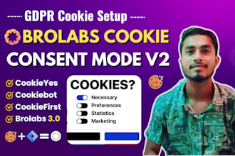 setup brolabs cookie consent mode v2 any cookie banner, google ads consent v2