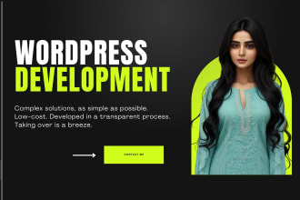 design wordpress website on hostinger bluehost godaddy siteground