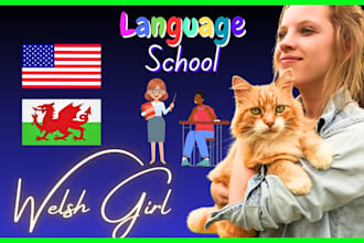 teach you english and welsh
