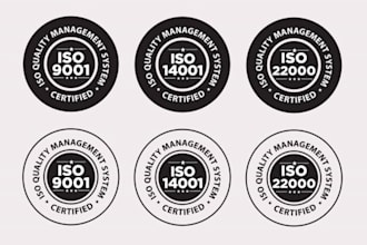 provide qhse certification iso 9001, 14001, 45001