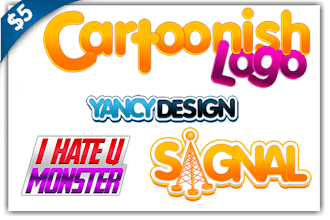 design professinal cartoonish logo