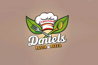 design a gorgeous pizza logo for your company within 12 hours