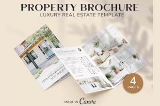 provide luxury real estate property brochure