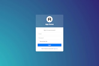 build a professional laravel crud system with adminlte design, PHP HTML CSS