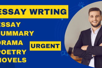 write english literature assignments on poetry dramas novels and reviews