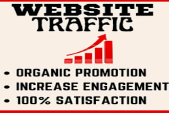 do organic website traffic to increase sales