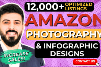 do pro amazon product photography, infographic and lifestyle photos