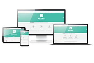create responsive scalable website