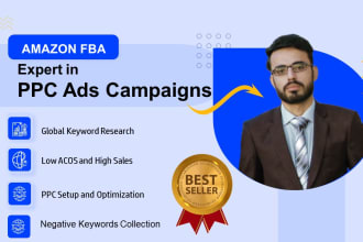 do amazon ads, optimize and manage amazon fba PPC campaigns