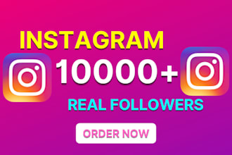 add many organically followers on instagram 10k 20k 30k