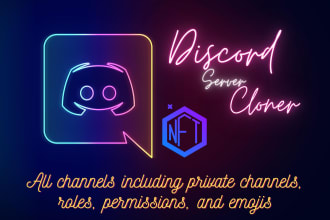 clone any discord server