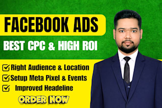 setup and manage successful facebook ads campaign for sales and leads