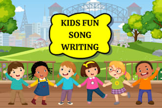 write kids song lyrics for youtube videos, christmas, halloween, thanksgiving