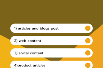 providing , translation, email marketing, , content writing