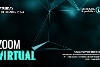 create customized zoom meeting background, zoom virtual sitting with logo