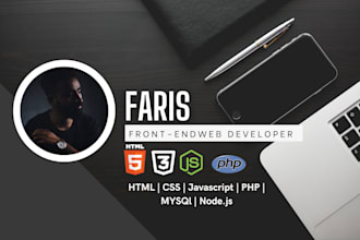 build responsive website design using HTML, CSS, javascript for any business