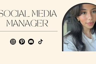 be your social media manager and boost your online prescence