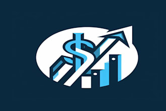 high quality financial logo for you with new concept