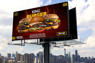 design billboard, signage, signboard, yard sign