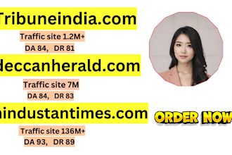 write and publish on tribuneindia,com deccanherald,com hindustantimes,com