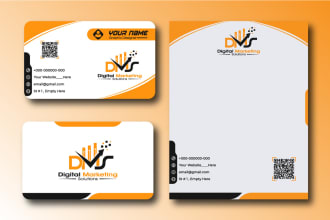 do professional letterhead and business cards, trendy logo and stationery design