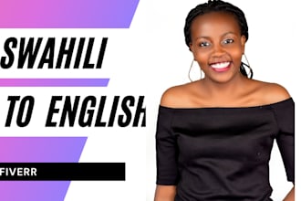 translate english and swahili