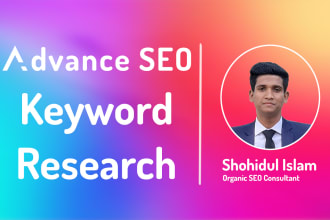 provide 20 high volume words by advance SEO keyword research