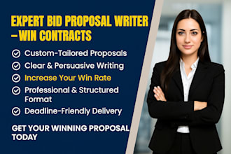 write a winning bid proposal for your rfp
