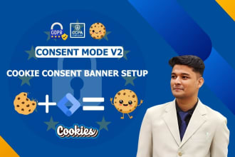setup gdpr ccpa  google cookie consent mode v2 with gtm tcf
