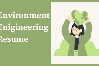 write your environment, mechanical, civil, engineeing resume