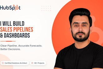 build hubspot sales pipelines, dashboards and workflows