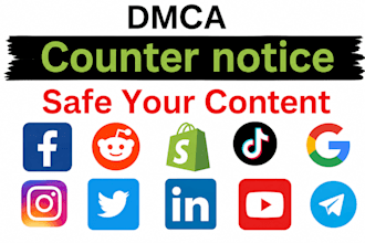 file dmca counter notice for copyright claims