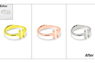 do jewelry editing and retouching in photoshop
