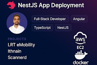 deploy your nestjs application on AWS ec2 using docker