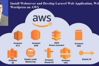create AWS web server  with apache2 expert