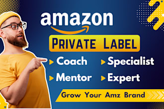 be your amazon fba consultant and private label coach for profitable success