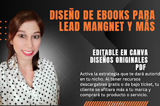design an ebook, lead magnet
