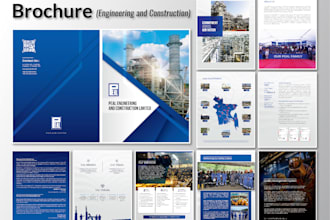 design a professional print ready flyer and brochure for your business