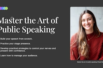prepare you to speak in public