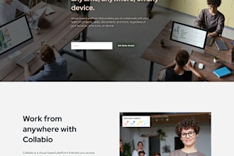 create responsive landing pages as a figma and webflow expert