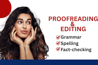 check grammar and spelling by proofreading your writing