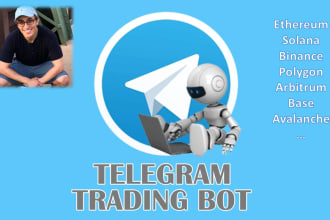 build your telegram trading bot on multi chain