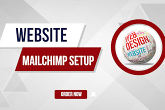 do mailchimp setup for your website traffic