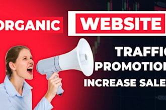 do website promotion grow organic website and traffic