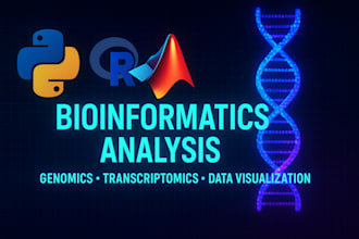 perform bioinformatics analysis, data processing, and visualization